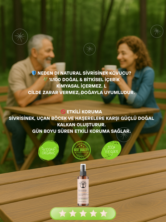 %100 Doğal Koruyucu Vücut Losyonu Sprey Çocuk Için Uygun Okaliptus Vegan 100 ml