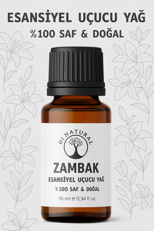 Zambak Uçucu Yağ %100 Saf Doğal Esans Buhurdanlık Difüzör Oda Esansı 10 ml